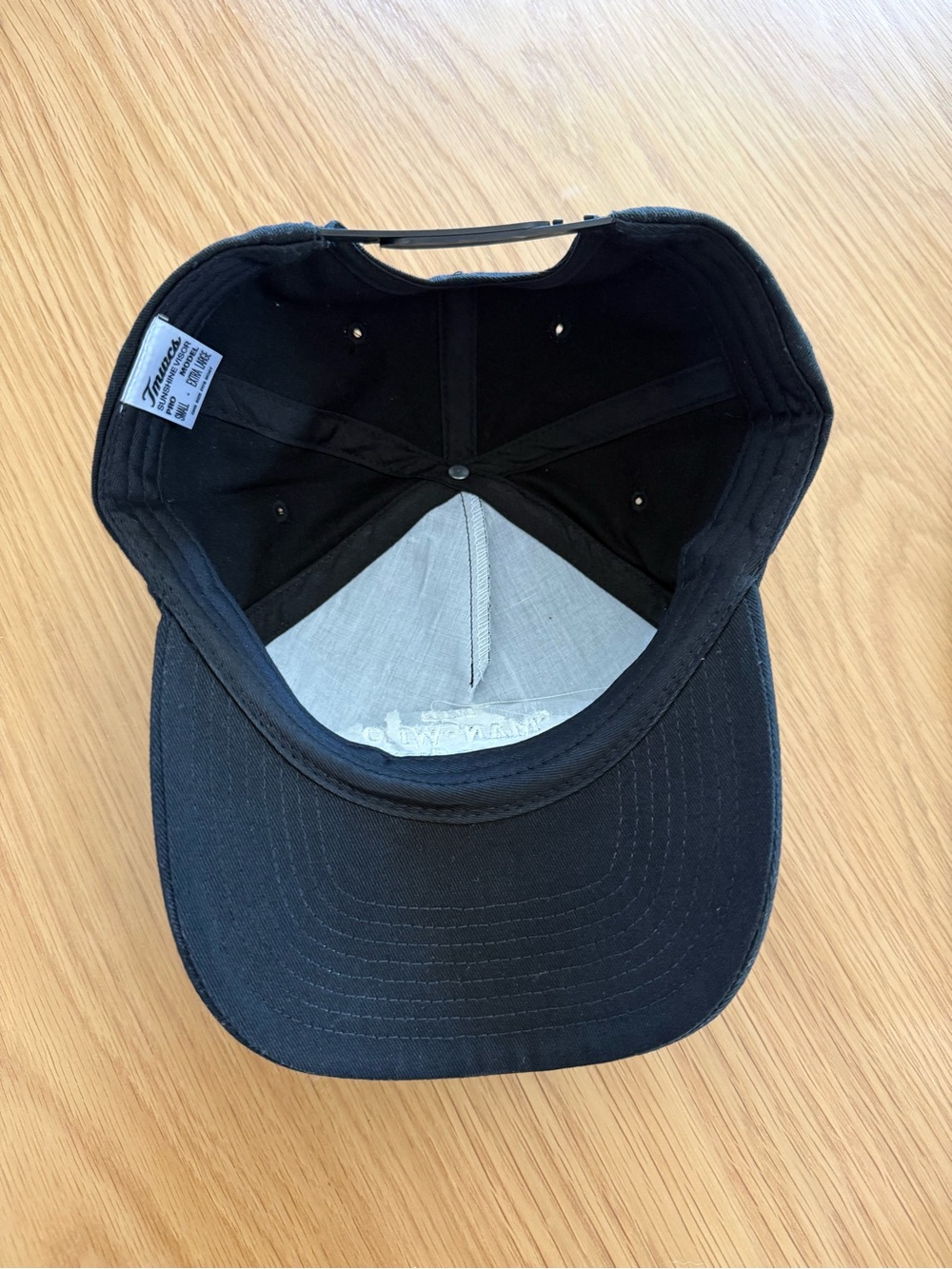 ‘The Man Who Captured Sunshine’ Black Embroidered SnapBack Cap - Picture 4 of 7